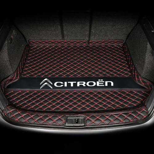 NDMUS Auto Kofferraum Schutzmatte, für Citroen C5 Aircross 2017-2023 Antirutschmatte Kratzfest Kofferraumwanne Cargo Schutzmatte Kofferraum rutschfest ZubehöR,D