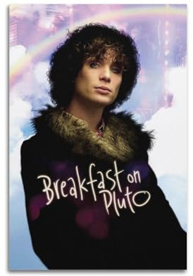 xze Poster Breakfast On Pluto, Wandkunst, Leinwandposter, dekoratives ästhetisches Poster, Druck, Dekorposter, 30 x 45 cm, ungerahmter Stil