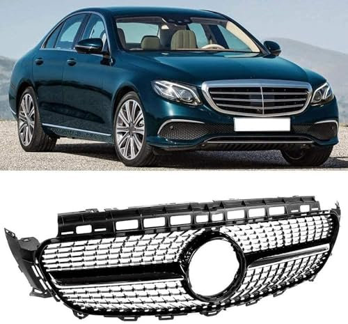 Kühlergrill Für Mercedes Benz W213 2016 2017 2018 2019, Autoteile Auto-Ersatzgitter, sportliche Optik, stark und robust, Paar