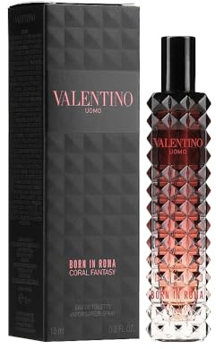 Valentino Uomo Born In Roma Coral Fantasy Men Eau De Toilette 15ml