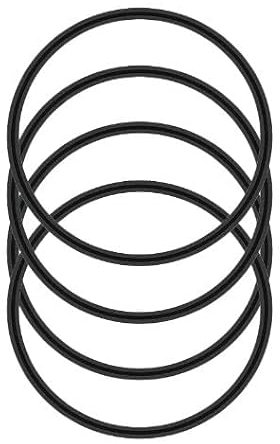 4Pcs Black Replacement Gasket for Contigo Snapseal Byron Travel Mug 16oz & 20oz, Silicone Lid Seal Leak-Proof for Contigo Coffee Travel Tumbler Glassware and Drinkware，Contigo Replacement Lid, Small