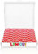 GILORRA Lot de 150 pailles en papier biodégradables pour fête de mariage, fête, restaurant, jus de fruits (150 pailles rouges et blanches)
