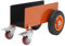 Nisorpa Heavy Duty Door Dolly Cart 1100LBS Capacity 4 Wheel Granite Slab Dolly Drywall Mover with 8 Pneumatic Wheels Panel Cart for All Terrain