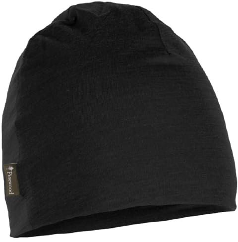 Pinewood 1166 Beanie Merinowolle Schwarz (400)