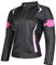 RidingTribe Giacca da moto sottile donna motocross motociclista equipaggiamento protettivo giacca donna giacca con CE corazzato impermeabile fodera notte riflessione, Colore: rosa., M