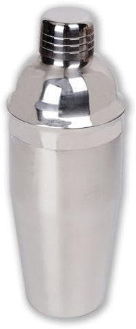 Shaker Cocktail 550ml Professionale in Acciaio Inox, Miscelatore Shaker per Barista