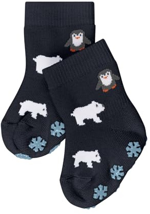 FALKE Unisex Baby Winter Animals Stoppersocken rutschhemmende Noppen