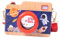 Kisangel Caméra créative Appareil Photo Enfant Enfants instantané pour caméra kaléidoscope Faire Semblant de Jouer à Un de caméra kaléidoscope Enfant Caméra des Jouets en Bois