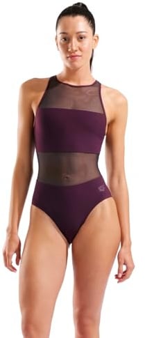 ARENA Badeanzug Mesh Panels Swimsuit Vent Back für Damen