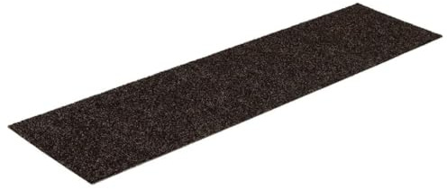 Kaorsrow Stufenmatten Set 15 Stück Dunkelbraun 76x20 cm Selbstklebend Treppenteppich aus 100% Polypropylen rutschfest und Robust für Treppen im Haus Flure Wohnzimmer und Schlafzimmer
