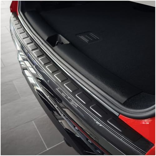 tuning-art Ladekantenschutz passend für Audi Q5 3 GU Sportback 2025- | Schwarz Pulverbeschichtet Edelstahl Passgenau Abkantung Spezialklebeband Reinigungstuch Montageanleitung Rostfrei