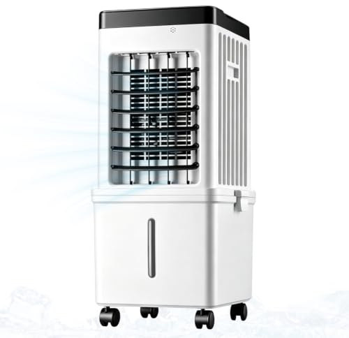 Thalassa Aire acondicionado portatil, Climatizador Evaporativo PortáTil 15l