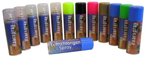 Idena Color Haarspray 125ml Farbe: blau