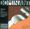 Thomastik Corde per Violino Dominant nucleo di nylon, set 4/4 dolce, Mi in acciaio rivestimento alluminio