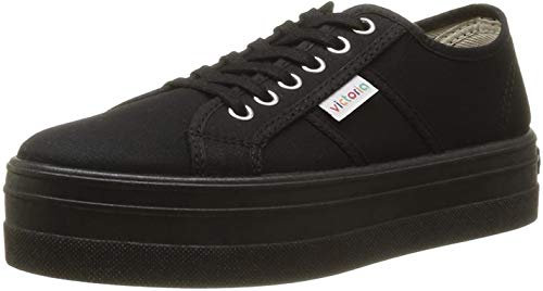 victoria Deportivas 109201 Basket Barcelona de la Talla 42 en Color Negro
