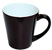 Wonduu Taza Mágica Cónica Para Sublimación Negro