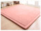 Loartee Tappeto di Velluto Corallo Ispessimento per Bambini Coperta strisciante Tappeto Morbido per Bambini Tatami Tappetino,Rosa,80x200cm