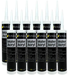 Pictolor® Maler-Acryl 310ml weiß (12)