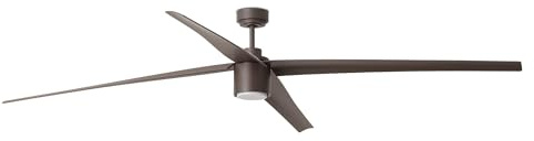 FARO BARCELONA ATTOS LED Deckenventilator braun mit DC-Motor 33495