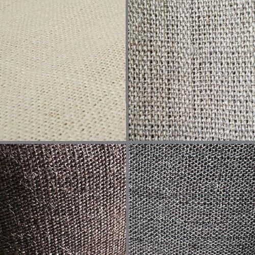 Kratzbaumland Sisalgewebe für Kratzbäume und Kratzbretter/Matten (versch. Längen und Farben) (2,0 Meter - schwarz)