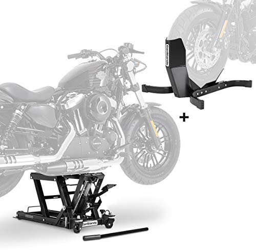 Hebebühne + Wippe kompatibel mit Chopper/Custombike Blackline Midlift L BK CB10256