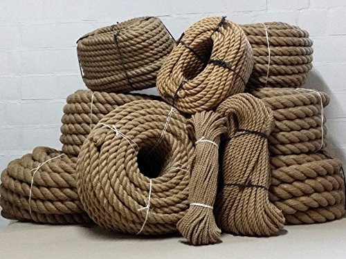 Juteseil 30mm / 20m, Natur (3,15€/m)