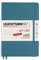 LEUCHTTURM1917 363657 Akademischer Wochenplaner 2022 Hardcover Medium (A5), 18 Monate, Stone Blue, Deutsch