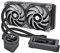 Thermaltake Floe RC Ultra 240 CPU & Memory AIO Liquid Cooler | All-In-One Liquid Cooler | LCD Display | Wasserkühlung | Gif Dateien | 2 * 12cm Lüfter