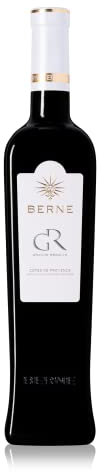 Berne Grande Récolte - Vin Rouge AOP Côtes de Provence - Cépage Syrah, Cabernet-Sauvignon et Grenache noir - Arômes de Prunes, de Réglisse, de Poivre, de Fruits - Souple et Épicé - 75cl