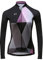 CATENA Radtrikot Damen Langarm Fahrradtrikot Moutainbike Tops Fahrradshirt Bikeshirts MTB Rennrad Radsport Bekleidung Atmungsaktiv Schnell Trocknend Einfarbig Cycling Jersey für Frauen, M