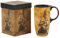 Topadorn Ceramic Mug with Gift Box Coffee Mug Latte Mug with Lid and Handle,17oz. Sailing Ship