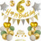 Yunchu Online Luftballon 6. Geburtstag Dekoration 6 Jahr Junge Mädchen Grün and Gold Party Deko 6. Geburtstag Junge Mädchen Party Deko 6 Geburtstag Mädchen Deko Geschenk 6 jahre Geburtstag deko Ballon