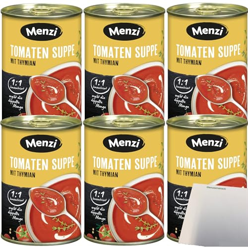 Menzi Tomaten Suppe Konzentriert 6er Pack (6x400ml Dose) + usy Block