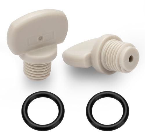 071131 Pool Pump Drain Plug for Pentair Whisperflo and Intelliflo Pump, Pool Filter Replacement Part Included with Screw, 192115 w/O-Rings -2 Pack