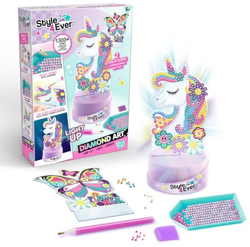 Canal Toys - Peinture diamant - Diamant'Art Coffret Lampe - Diamant art - OFG 299