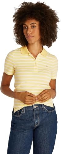 Tommy Hilfiger Damen Poloshirt Kurzarm Slim Fit