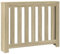 vidaXL Cache-radiateur chêne Sonoma 104x20x82 cm Bois d'ingénierie, Bouchon de radiateur, Cache-radiateur Haut, radiateur à Profil réduit