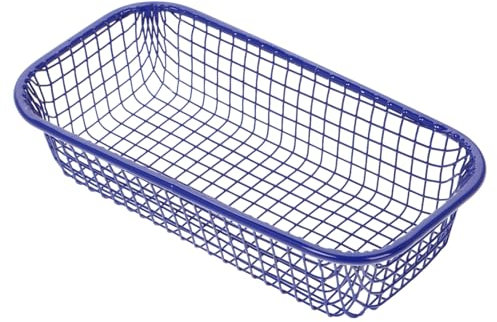 OKUMEYR Iron Wire Storage Basket Wire Storage Box Kitchen for Organization Silverware Holder Bathroom Basket Organizer