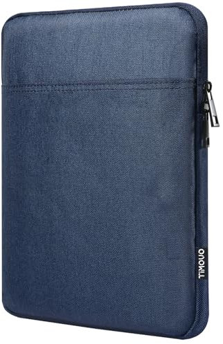 TiMOVO 13 Inch Tablet Sleeve for iPad Air 13 M3 2025, iPad Pro 13, iPad Pro 12.9, Galaxy Tab S9 Plus/S10+/S10 Plus/S9 FE Plus 12.4, Remarkable Paper Pro 11.8, Protective Pocket Bag, Dusty Blue