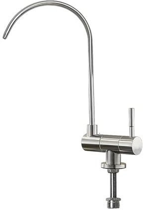 Robinet Osmoseur Cuisine Rabattable Acier Inoxydable Brossé Filtre Eau Robinet Rotation Eau Froide-Brossé