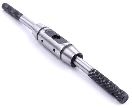 Drill Tap Bit Set, Hand Taps Wrench Tapping Winch High Hardness Round Taper Hinge Spanner Machining Hardware Tool