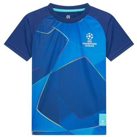 Champions League Fußballtrikot Kinder - Größe 116 bis 164 - Fußballbekleidung - UEFA Offizielles Merchandise