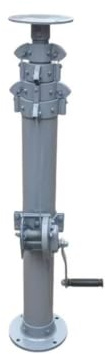 2m 6m 8m 10m 12m 16m 18m Manual Hand Winch Up Telescopic Mast For Antenna Camera