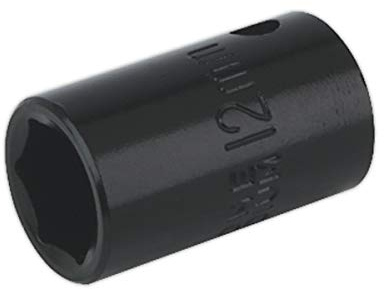 Sealey Is3812 Impact Socket 12Mm 3/8Sq Drive