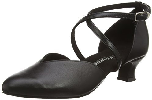 Diamant Diamant Latein 107-013-034 Damen Tanzschuhe - Standard & Latein, Schwarz (Schwarz), 38 2/3 EU (5.5 Damen UK)
