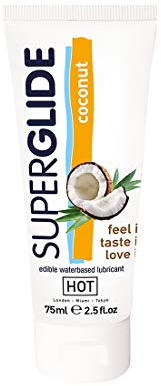 HOT Edible SUPERGLIDE coconut, 75 ml