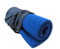 Reise-Matratzenauflage; 6 cm Viscoschaum und Matchsack blau (Frottee blau)