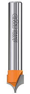 CMT 965.402.11 Fresa Profilata a Raggio Concavo in Hw, Grigio/Arancio