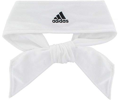 adidas Unisex Tennis Tie II Haarband, Weiß/Schwarz, Einheitsgröße