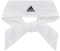 adidas Unisex Tennis Tie II Haarband, Weiß/Schwarz, Einheitsgröße